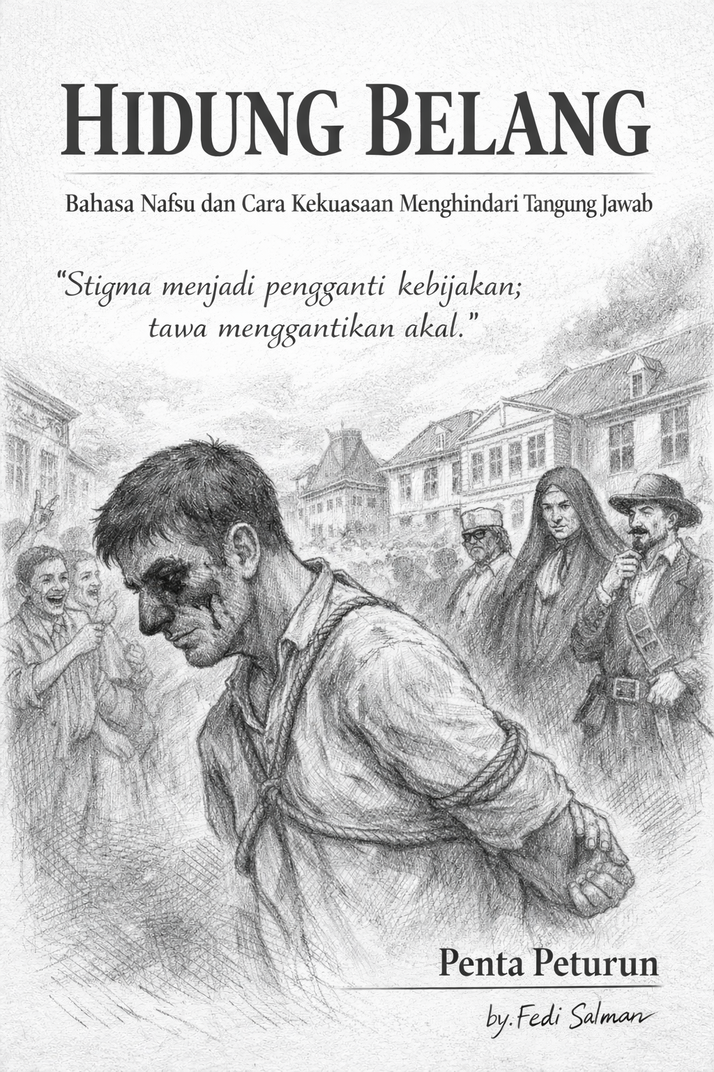 HIDUNG BELANG: Bahasa Nafsu dan Cara Kekuasaan Menghindari Tanggung Jawab