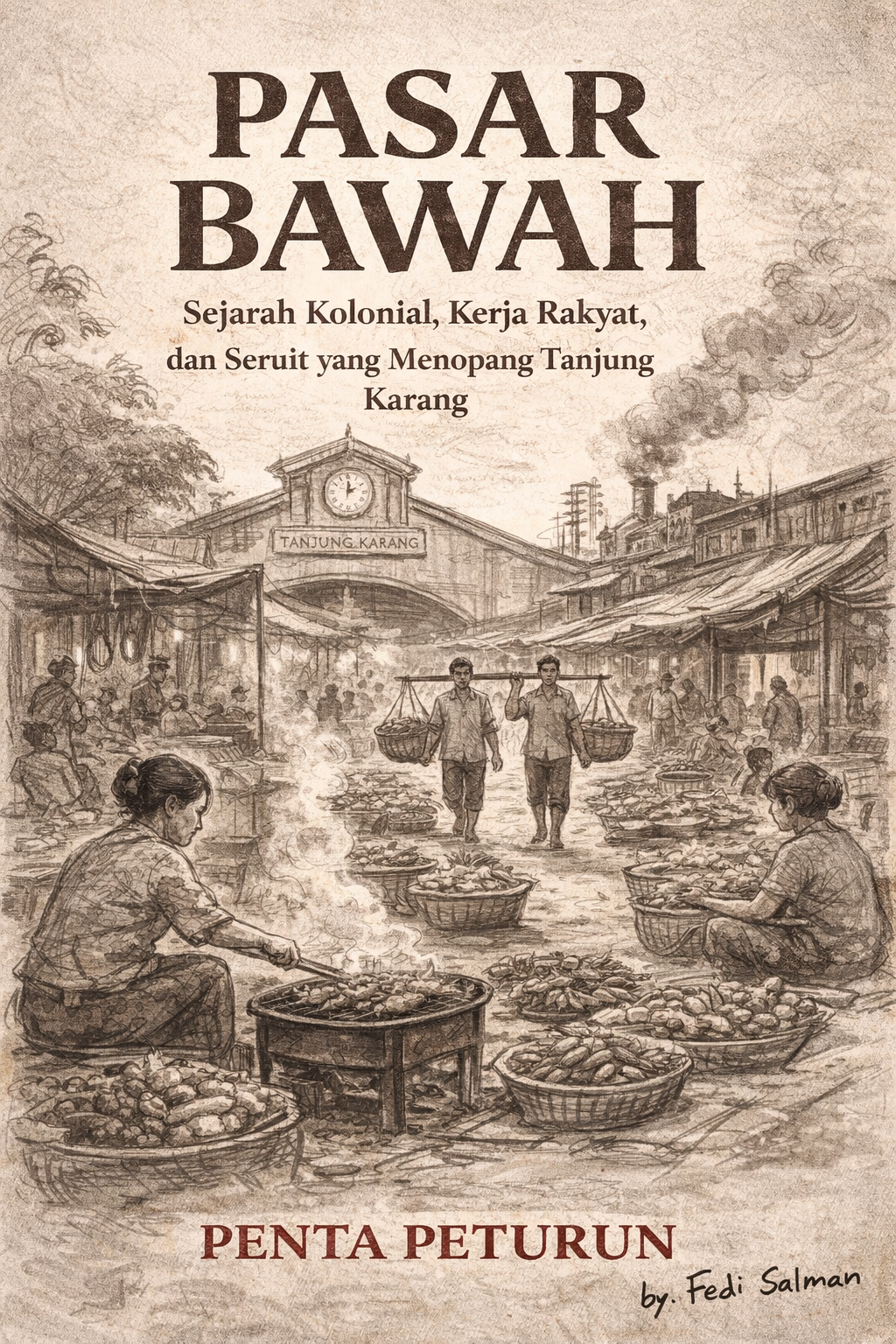 PASAR BAWAH : Sejarah Kolonial, Kerja Rakyat, dan Seruit yang Menopang Tanjung Karang 